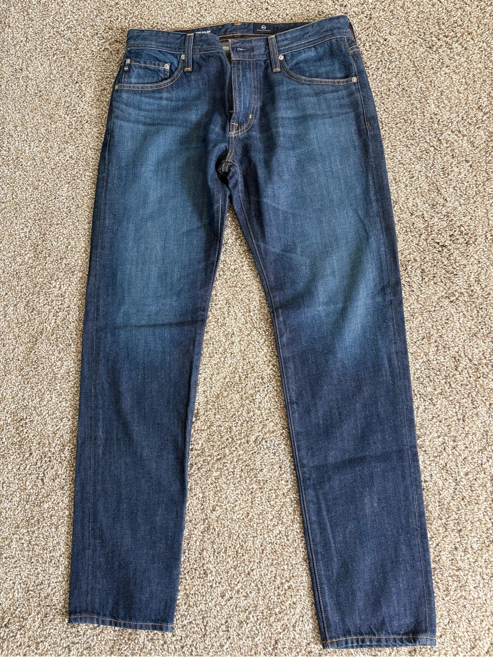 Ag Adriano Goldschmied Men's Dark Indigo Slim Jeans NWOT